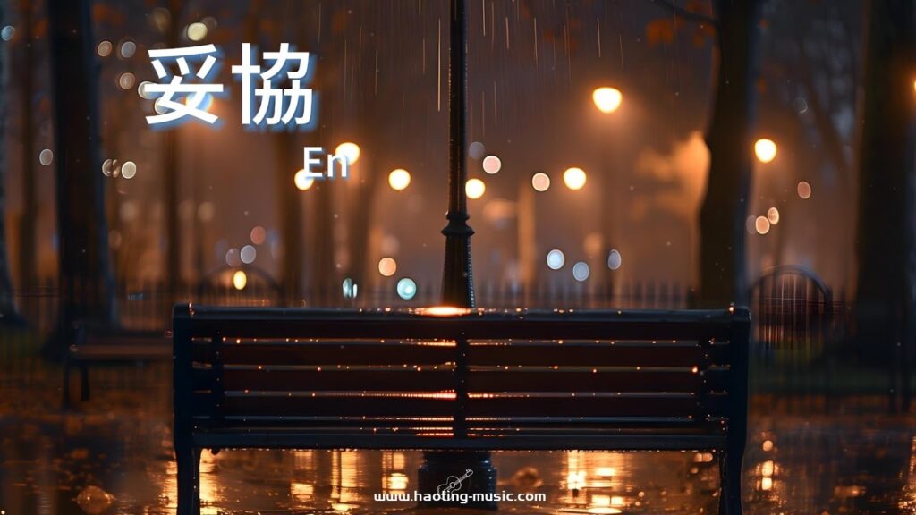 en - 妥協『愛到妥協也無法將故事再重寫』【歌詞版】